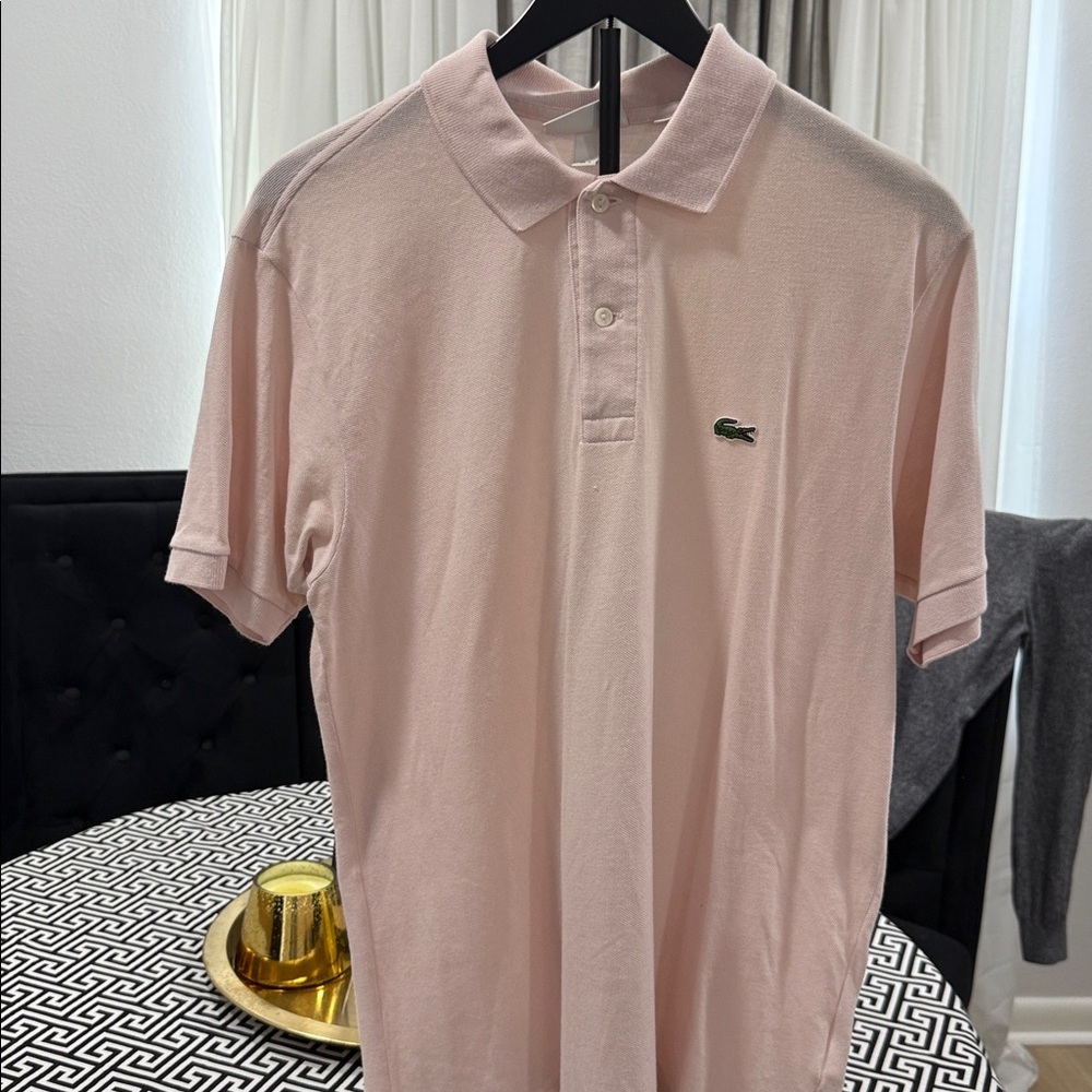 Lacoste Light Pink Polo Shirt